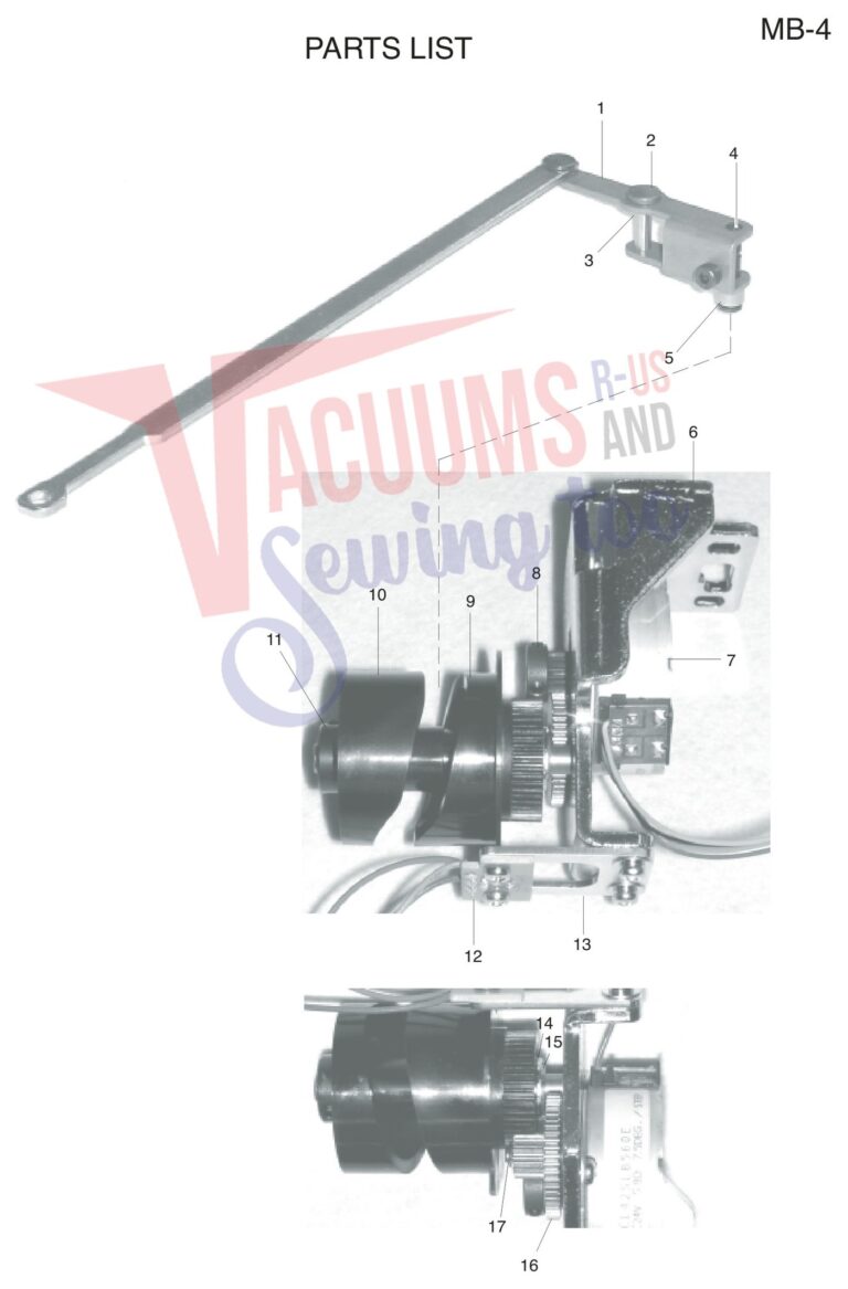 Janome MB4 schematic page 18 preview