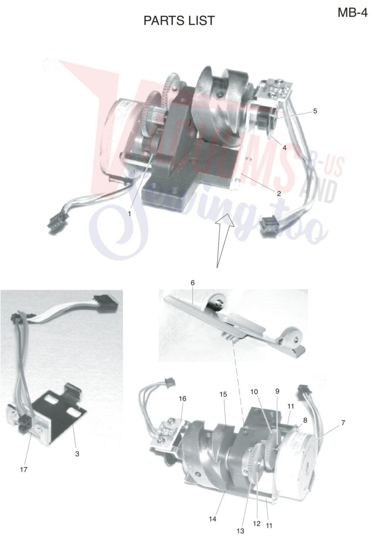 Janome MB4 schematic page 22 preview