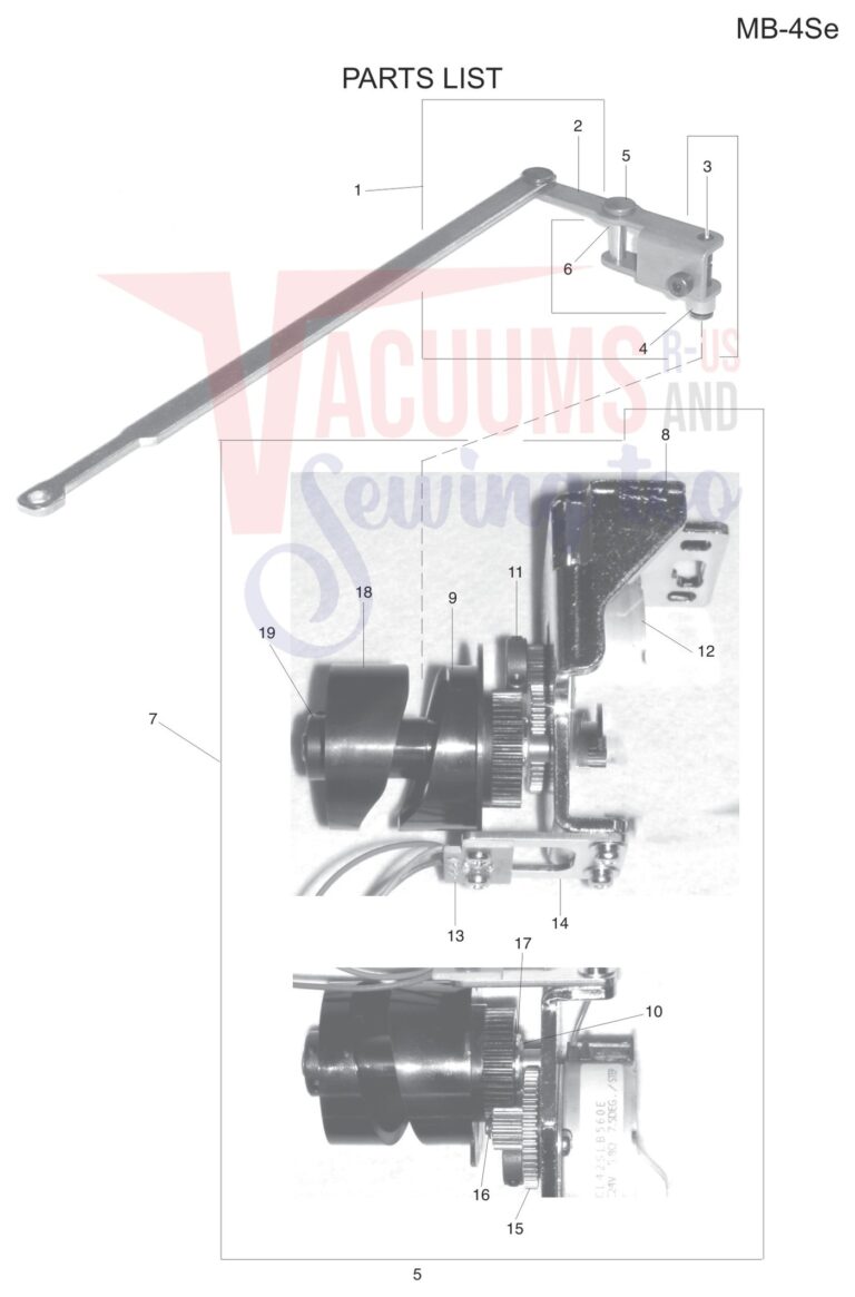 Janome MB4SE V3 schematic page 20 preview