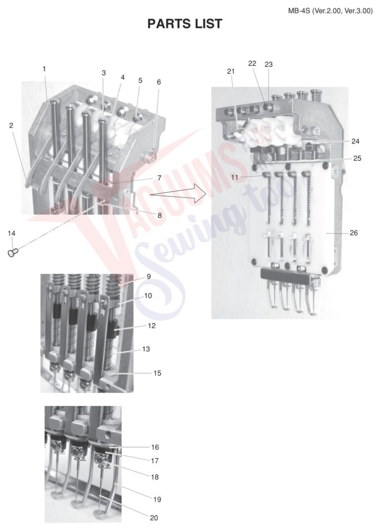 Janome MB4S V2 schematic page 2 preview