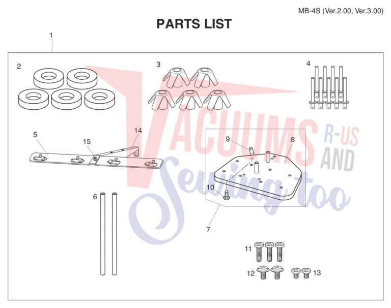 Janome MB4S V2 schematic page 14 preview