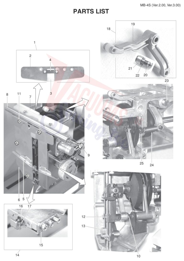 Janome MB4S V2 schematic page 20 preview