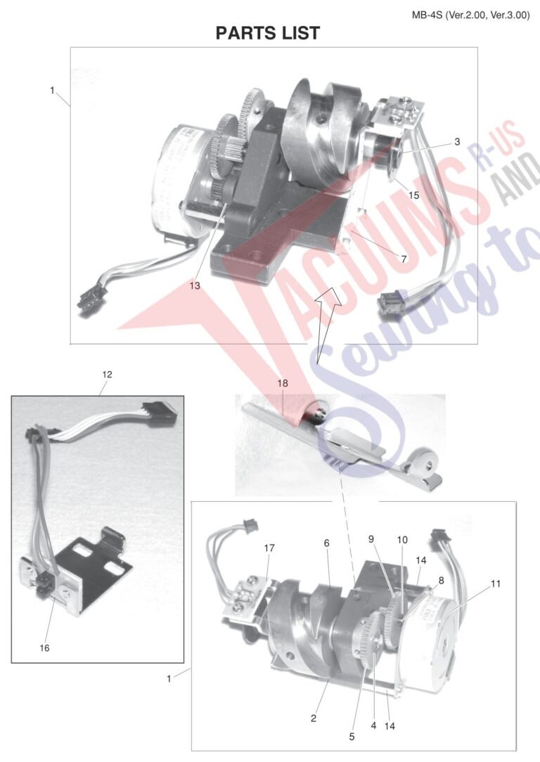 Janome MB4S V2 schematic page 22 preview