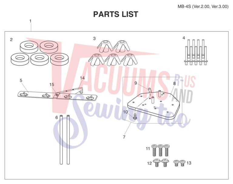Janome MB4S V3 schematic page 14 preview