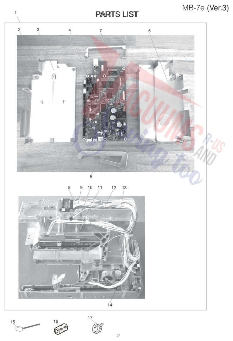 Janome MB7 V3 schematic page 9 preview