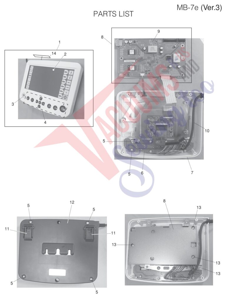 Janome MB7 V3 schematic page 11 preview