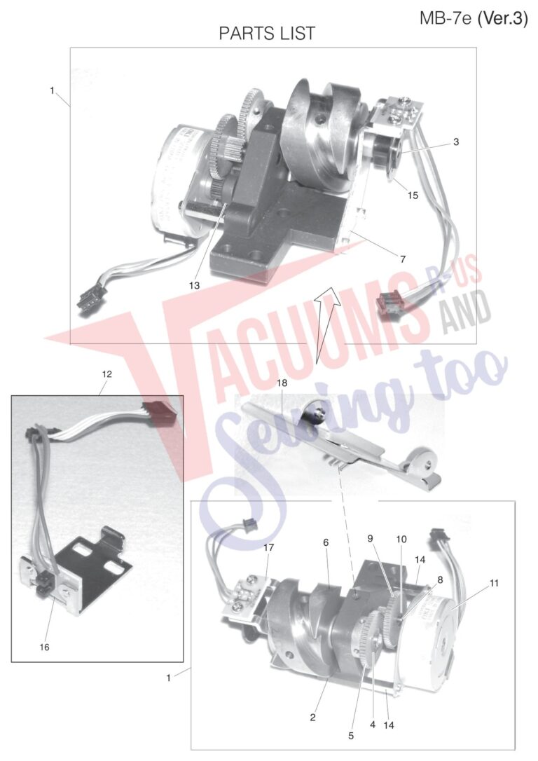 Janome MB7 V3 schematic page 23 preview