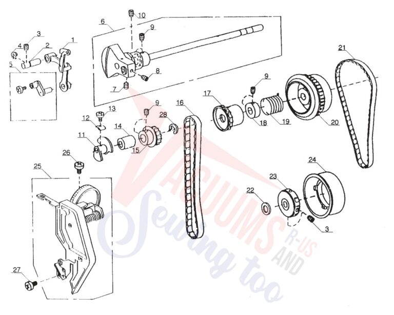 Janome MC2400 schematic page 3 preview