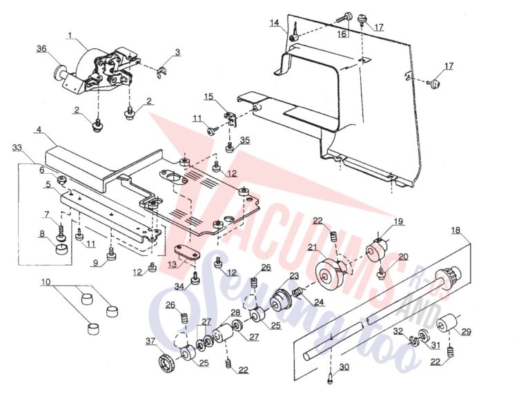 Janome MC2400 schematic page 5 preview