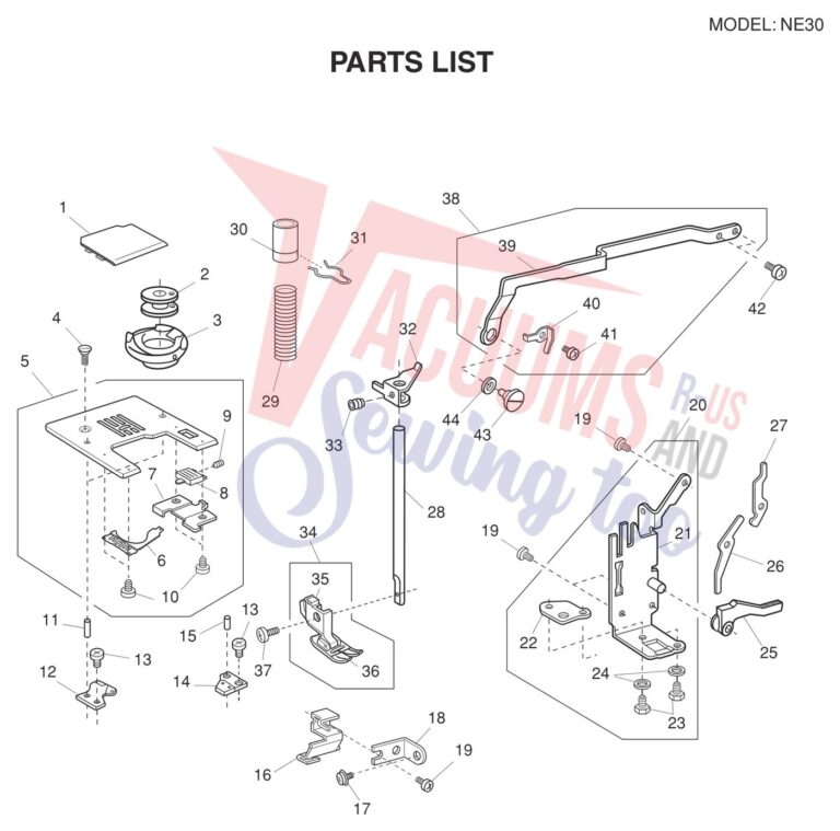 Necchi NE30 schematic page 3 preview