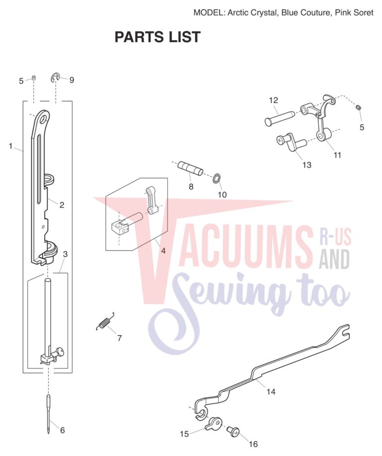 Janome Arctic Couture schematic page 3 preview