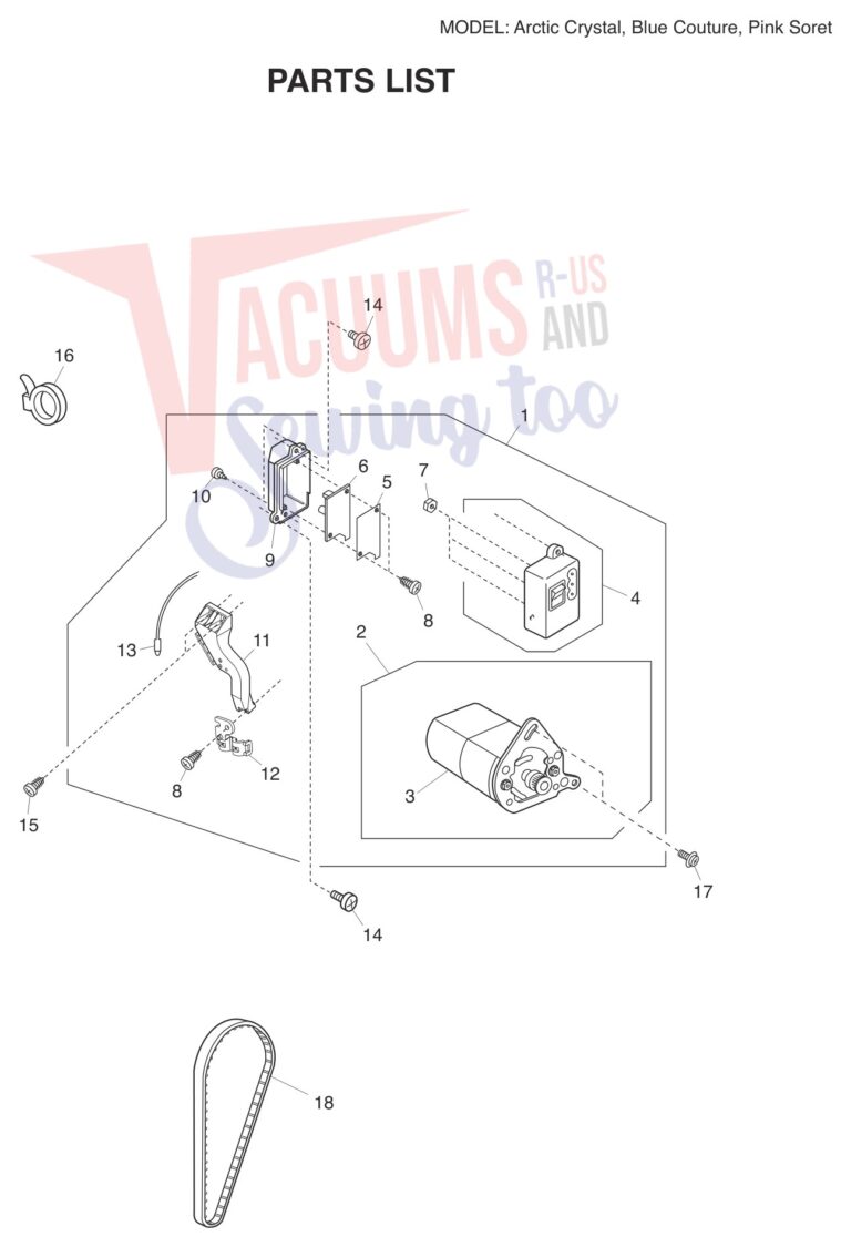 Janome Arctic Couture schematic page 8 preview