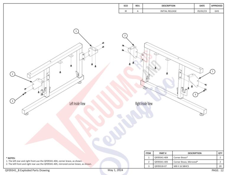 Janome PROFRAME10 V2 schematic page 4 preview
