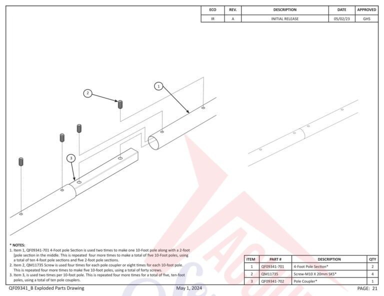 Janome PROFRAME10 V2 schematic page 14 preview