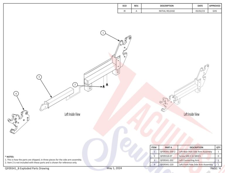 Janome PROFRAME10 V2 schematic page 17 preview