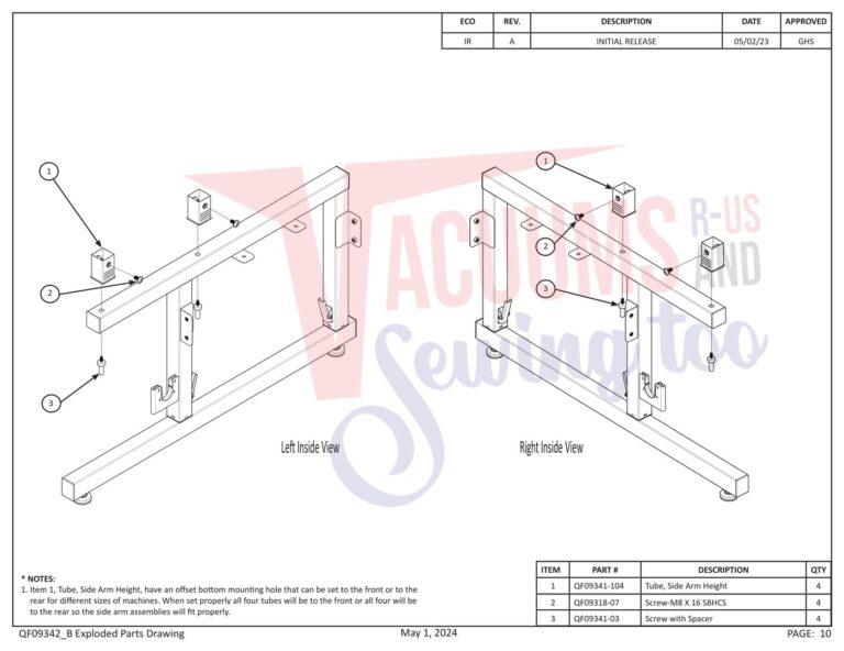 Janome PROFRAME12 V2 schematic page 2 preview