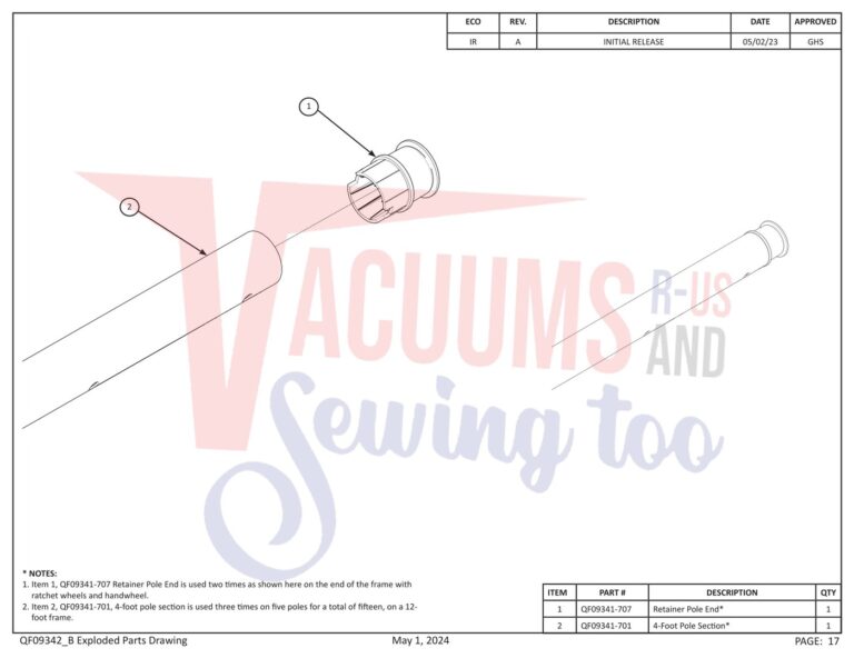 Janome PROFRAME12 V2 schematic page 9 preview