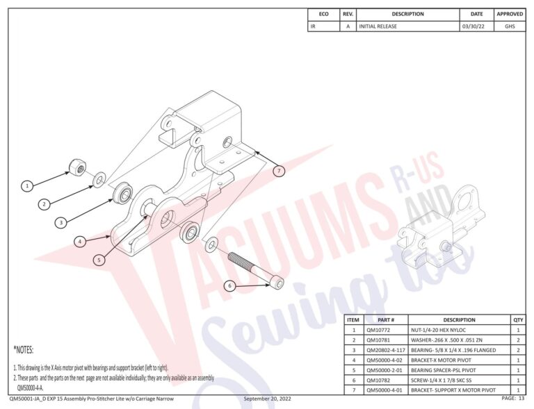 Janome Prostitcher lite 15 schematic page 5 preview