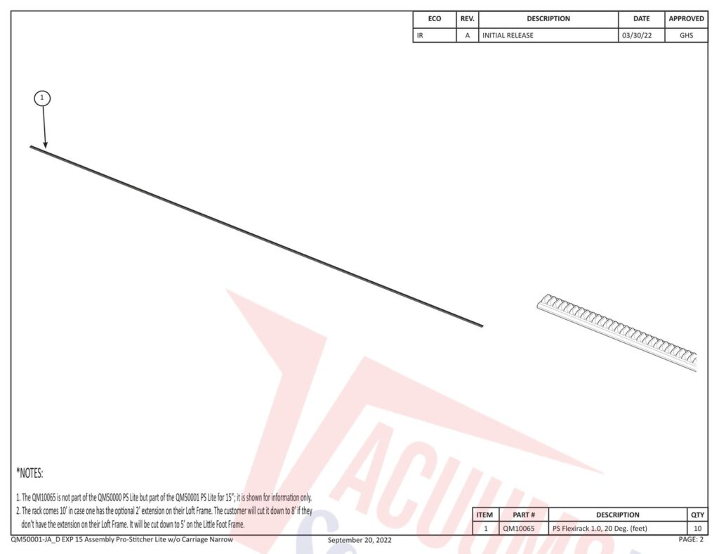 Janome Prostitcher lite 15 exploded schematic diagram (page 12)