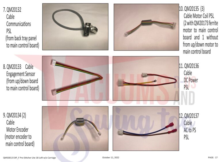 Janome Prostitcher lite 18 schematic page 9 preview