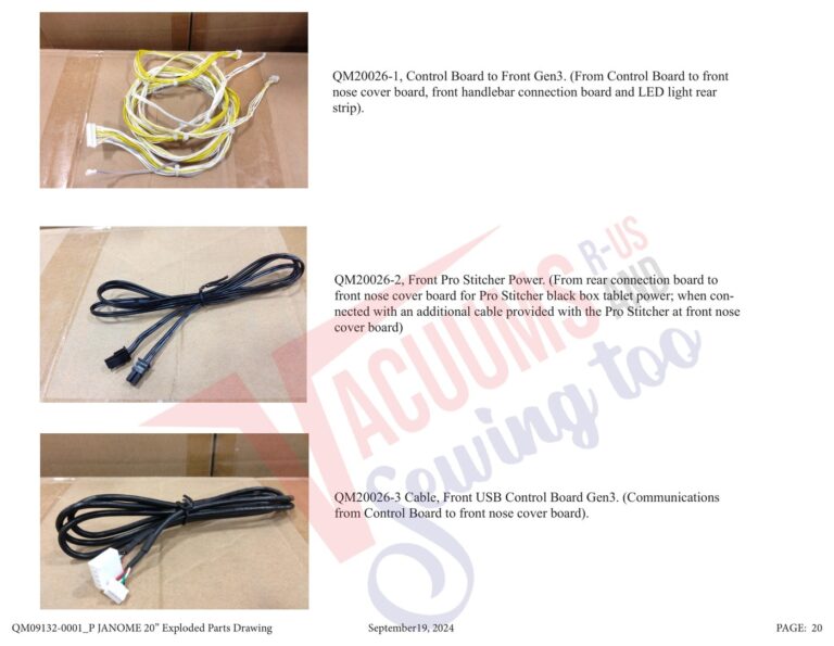 Janome QMPRO20 v2.1 schematic page 13 preview
