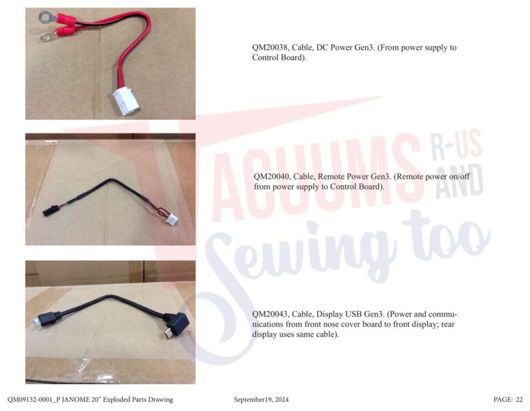 Janome QMPRO20 v2.1 schematic page 15 preview