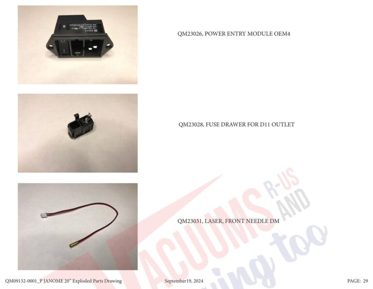 Janome QMPRO20 v2.1 schematic page 22 preview