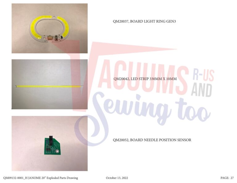Janome qmpro20 v2 schematic page 20 preview