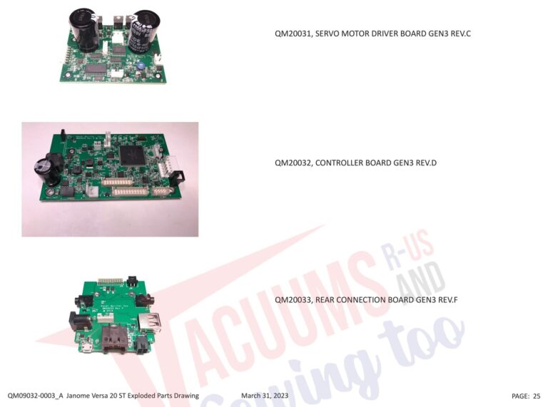 Janome QMPRO20VERSA-ST schematic page 18 preview