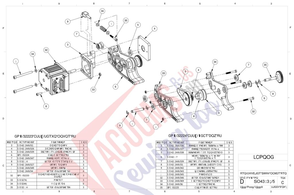 Janome QMPRO-STITCHER exploded schematic diagram (page 6)