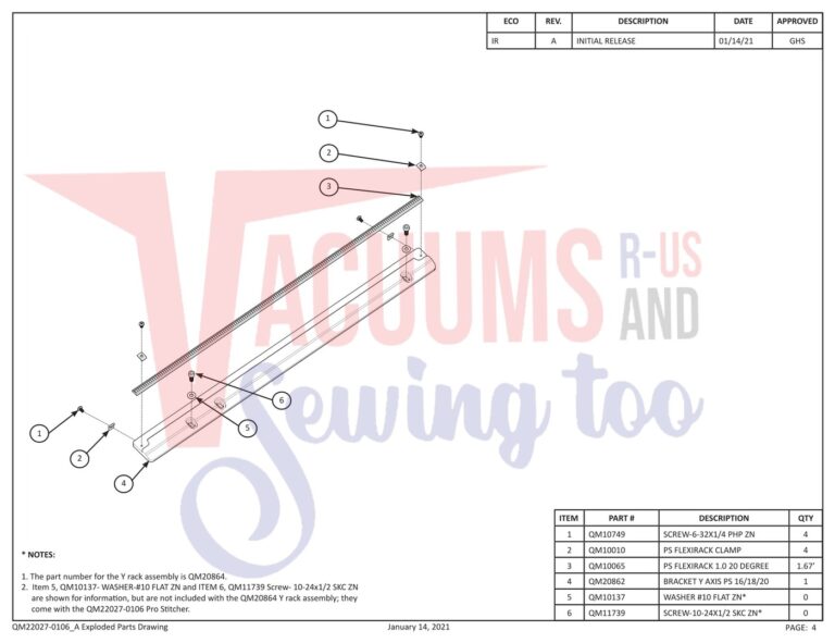 Janome prostitcher 20 schematic page 9 preview