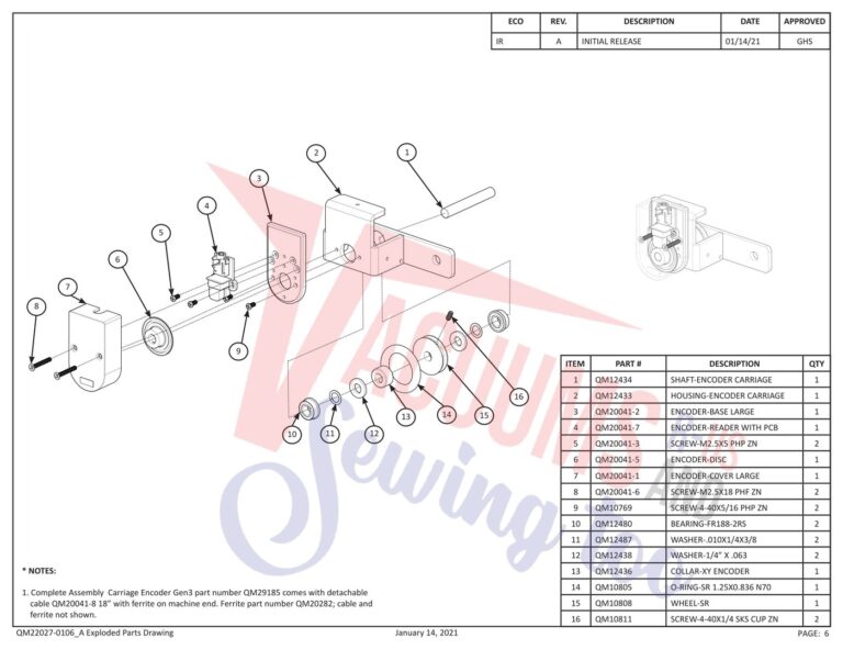 Janome prostitcher 20 schematic page 11 preview