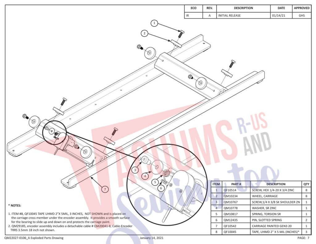 Janome prostitcher 20 exploded schematic diagram (page 12)