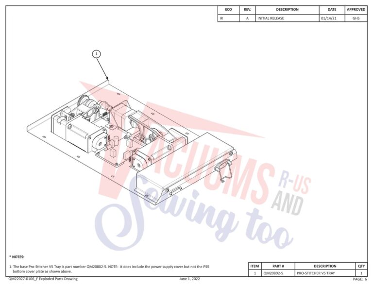 Janome QMPSTITCHER-20 V2 schematic page 13 preview