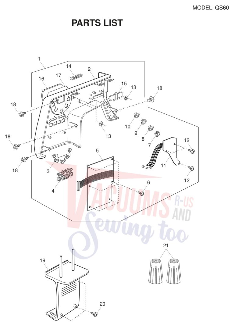 Necchi QS60 schematic page 1 preview