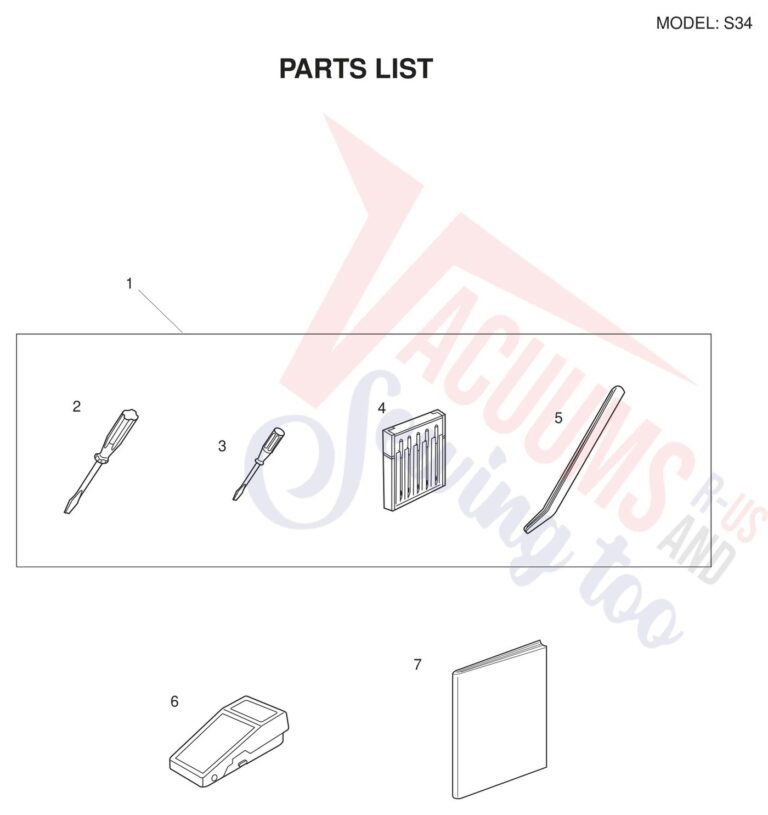 Necchi S34 schematic page 3 preview