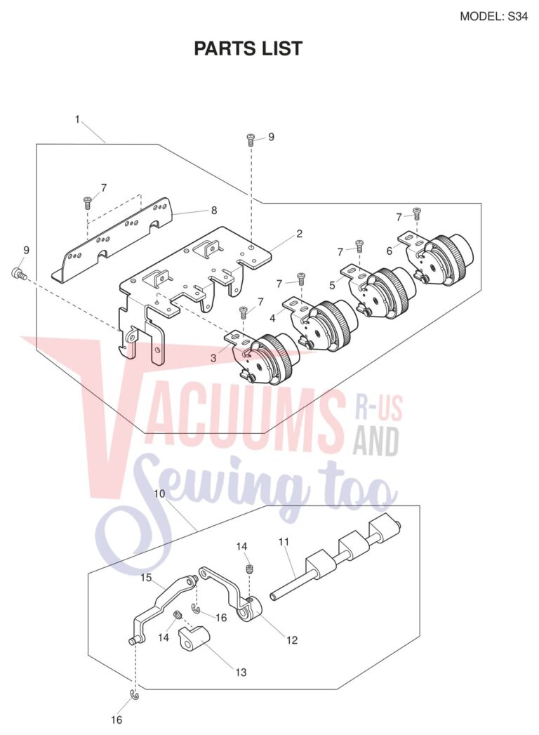 Necchi S34 schematic page 4 preview