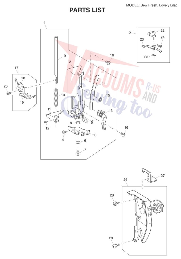 Janome Lovely Lilac schematic page 2 preview