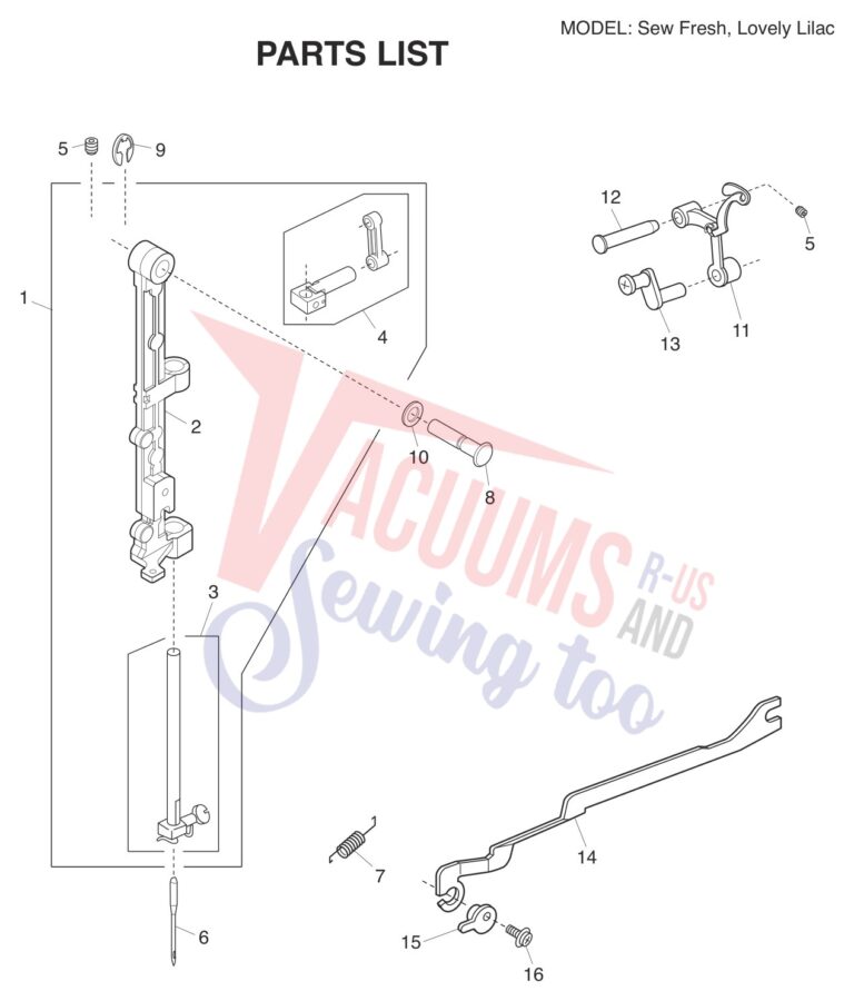 Janome Lovely Lilac schematic page 3 preview