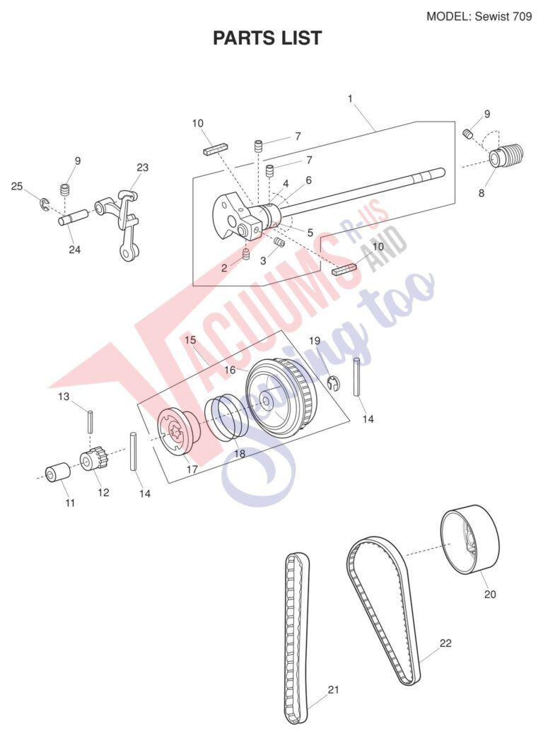 Janome Sewist 709 schematic page 6 preview