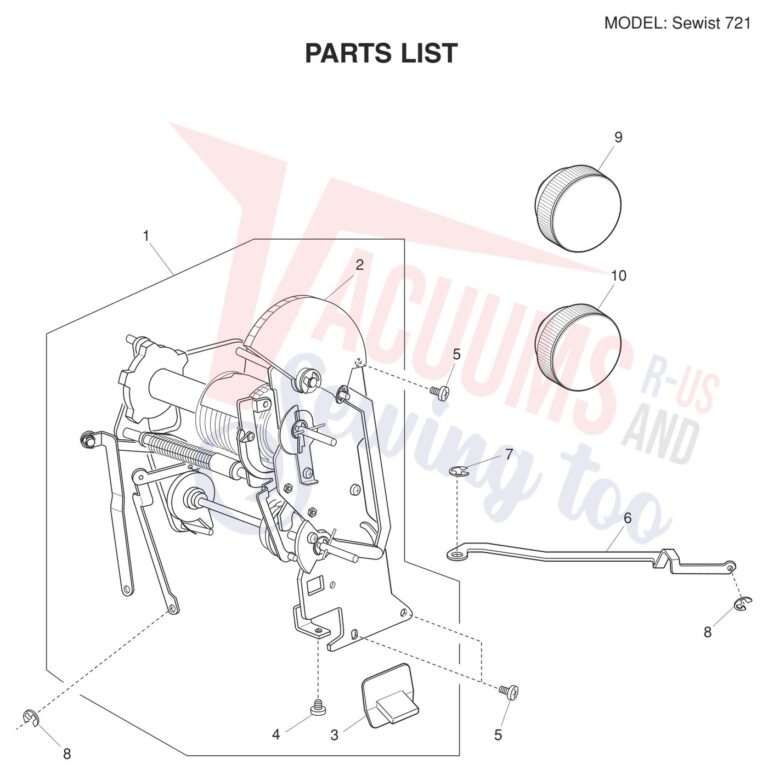 Janome Sewist 721 schematic page 11 preview