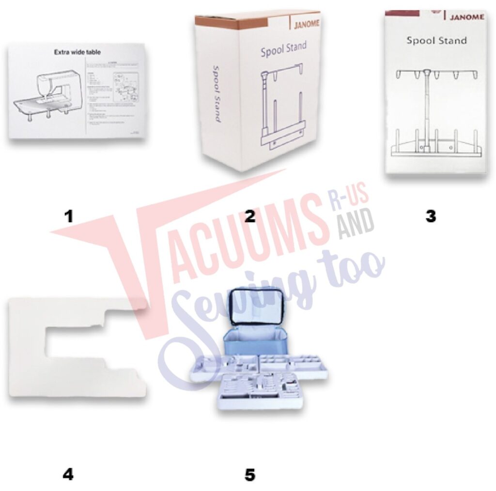 Janome S3 exploded schematic diagram (page 8)