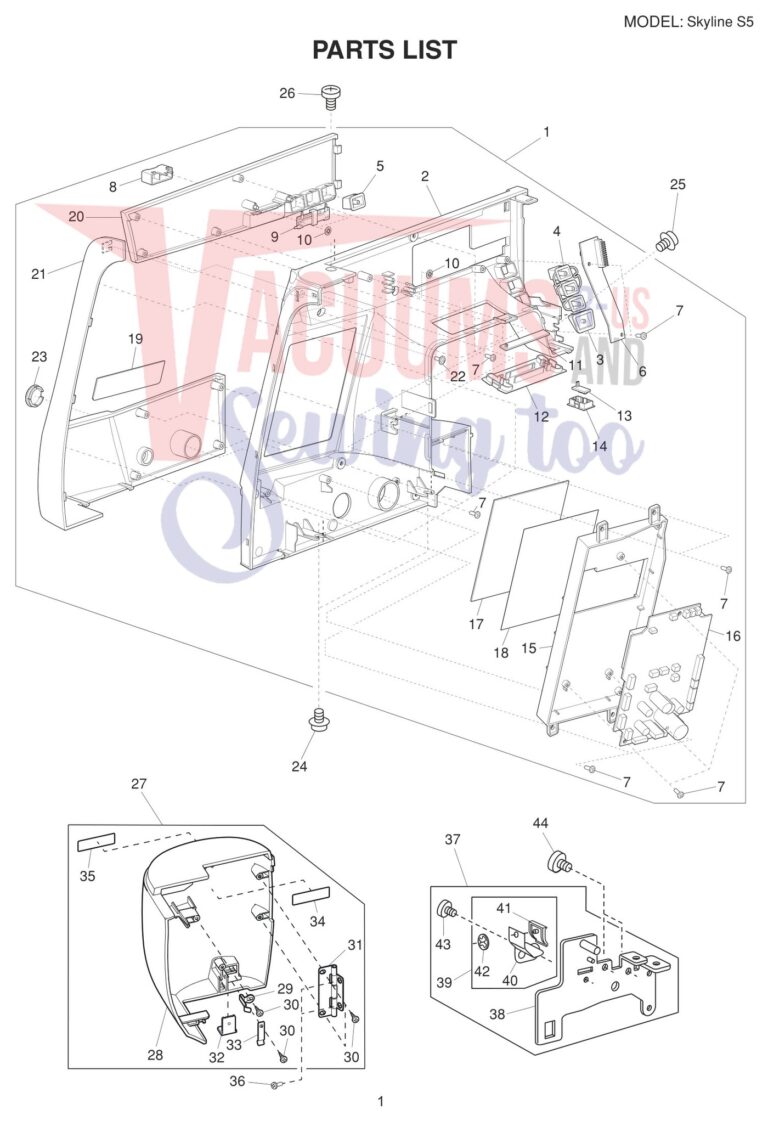 Simplicity S5 schematic page 1 preview
