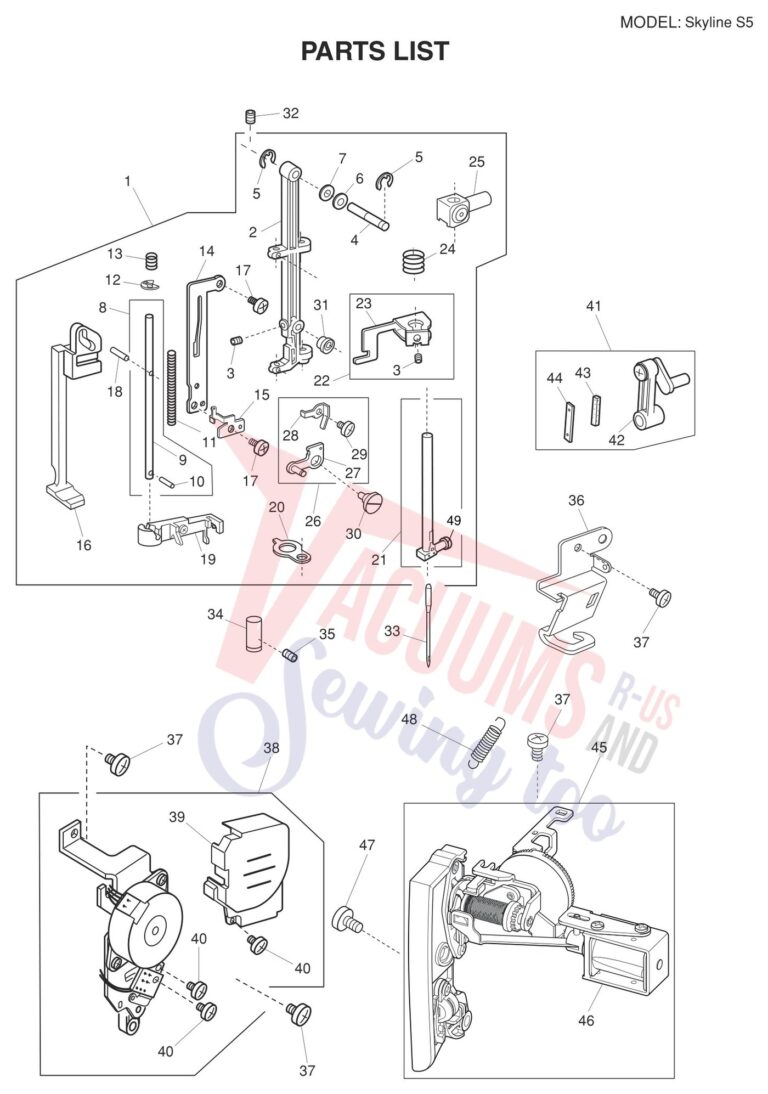 Simplicity S5 schematic page 7 preview
