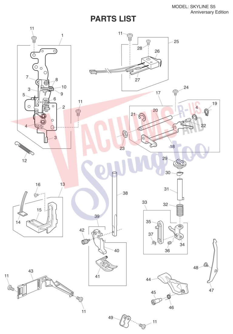 Simplicity S5 schematic page 7 preview