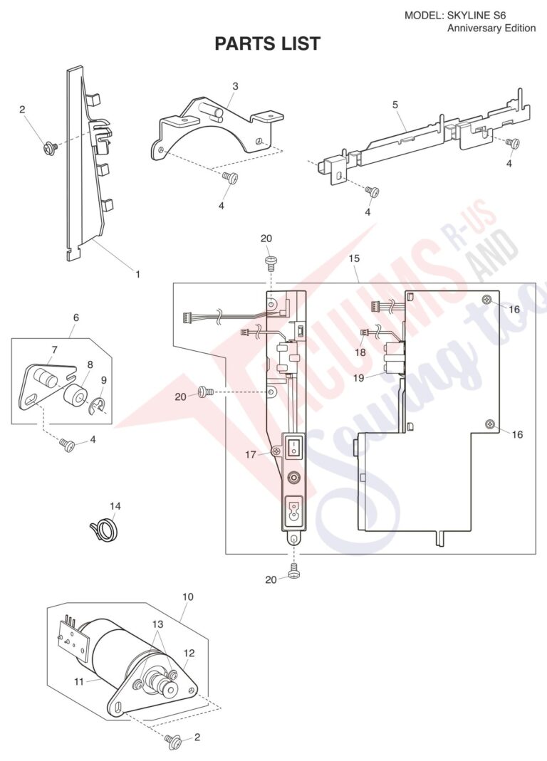 Janome S6 schematic page 2 preview