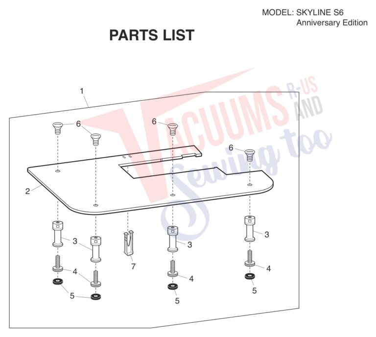 Janome S6 schematic page 5 preview
