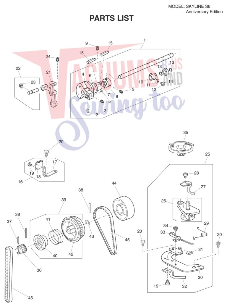 Janome S6 schematic page 18 preview