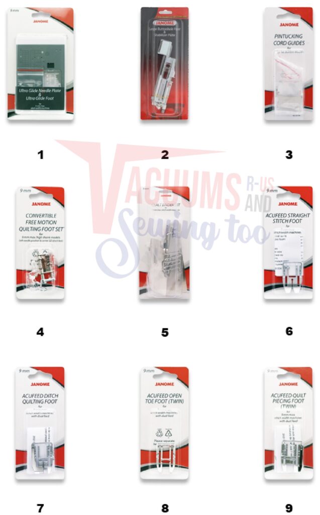 Janome Memorycraft Skyline s7 exploded schematic diagram (page 7)