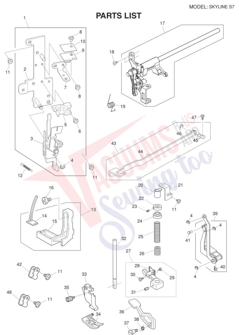 Janome Memorycraft Skyline s7 schematic page 11 preview